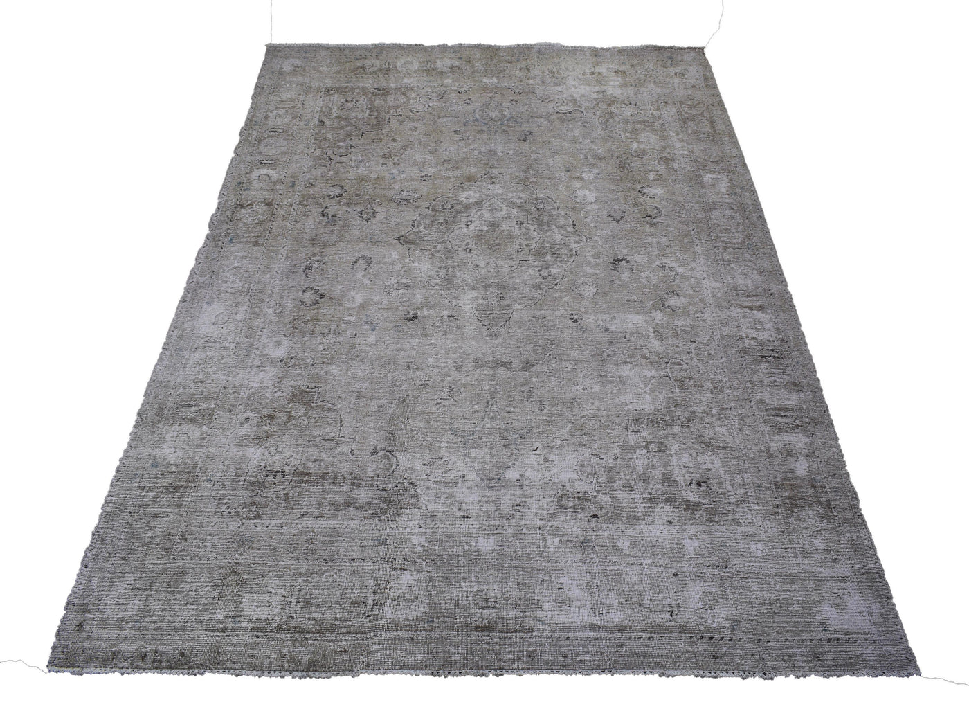 Vintage Overdyed Persian Rug – Fawn Mist