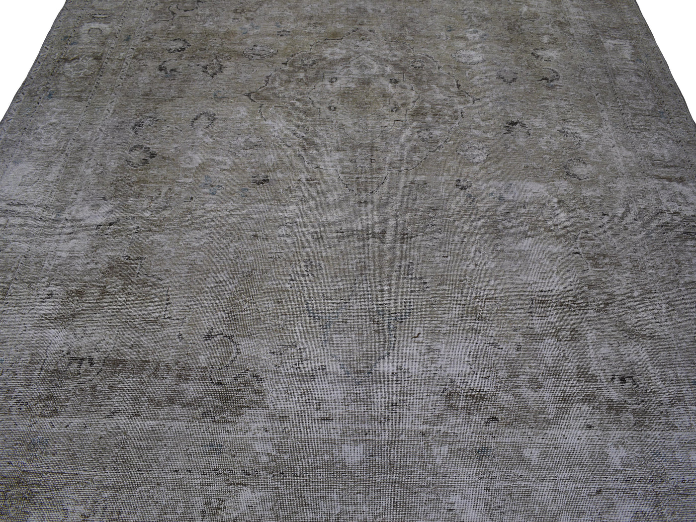 Vintage Overdyed Persian Rug – Fawn Mist