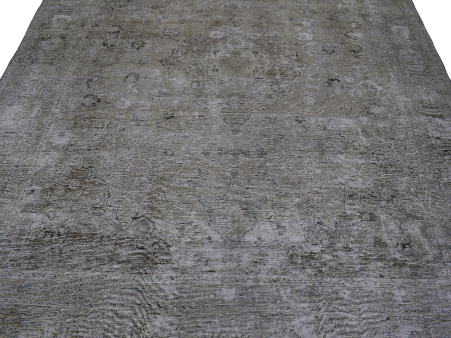 OVERDYED Vintage Persian Rug, 254 x 322 cm
