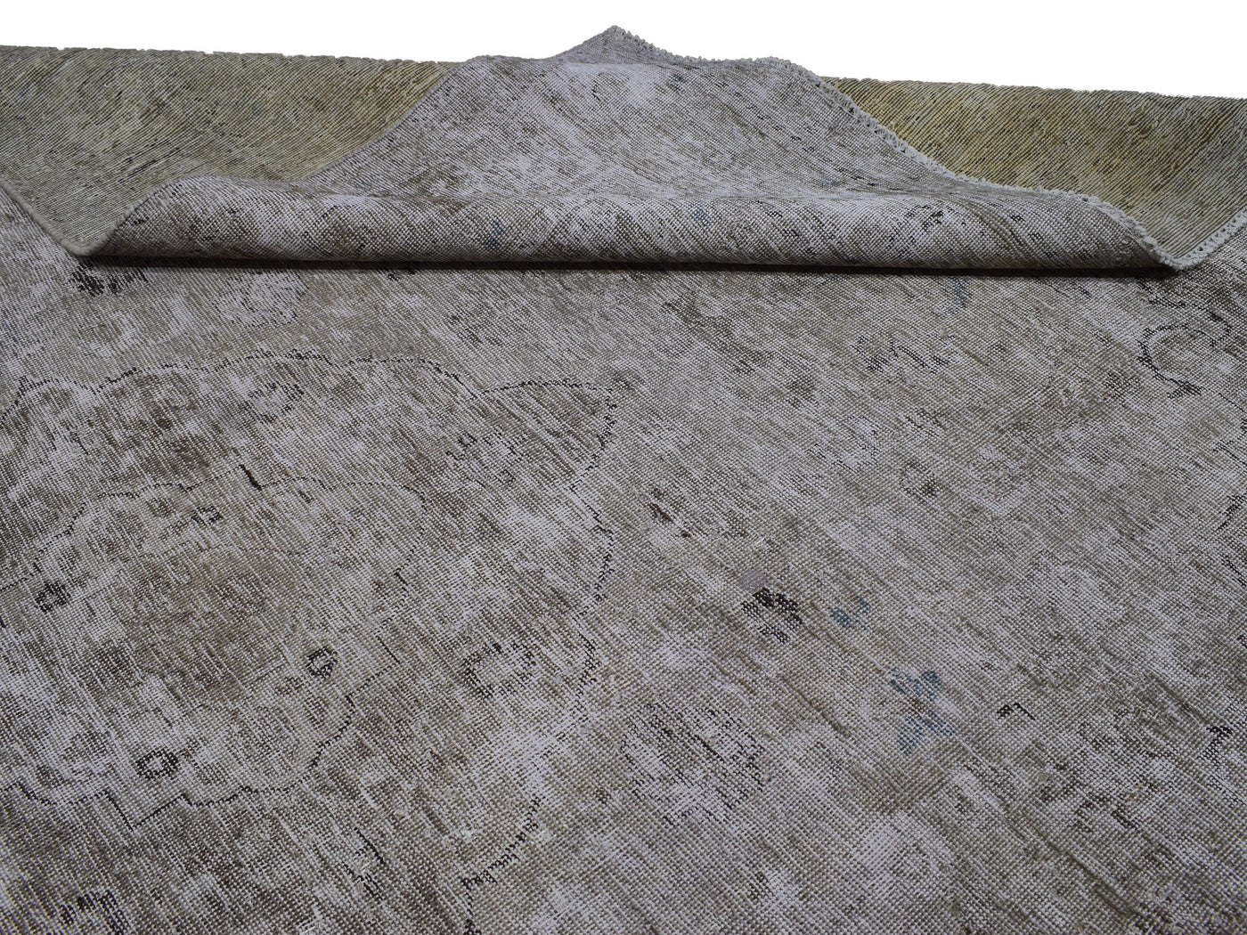 Vintage Overdyed Persian Rug – Fawn Mist