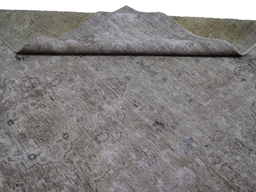 OVERDYED Vintage Persian Rug, 254 x 322 cm