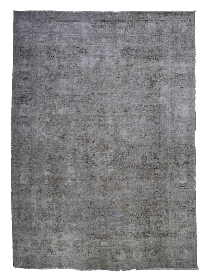 Vintage Overdyed Persian Rug – Fawn Mist