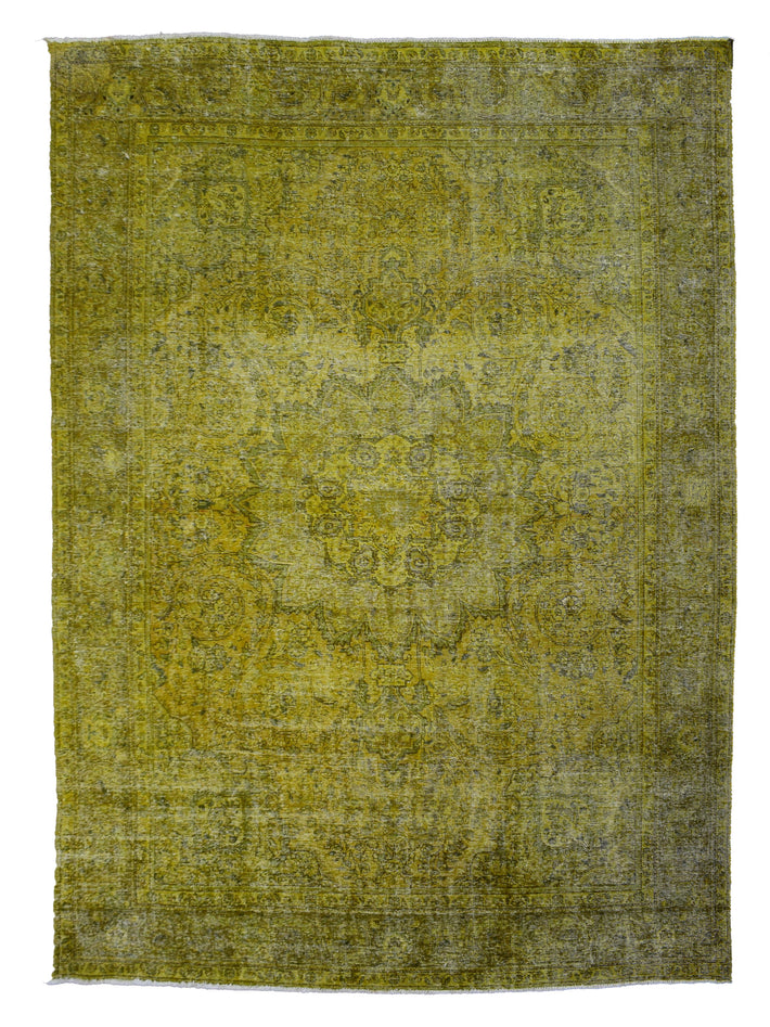 OVERDYED Vintage Persian Rug, 297 x 394 cm