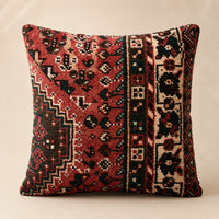 Vintage Over-Dyed Cushion Cover – Onyx Mirage