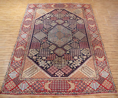 Hand Knotted Antique Kashan Persian Rug, 275 x 390 cm (Clearance)