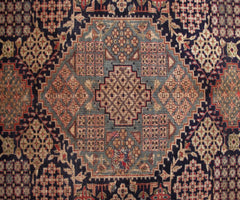 Hand Knotted Antique Kashan Persian Rug, 275 x 390 cm (Clearance)