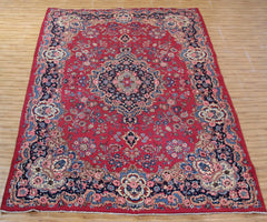 Hand Knotted Antique Kerman Persian Rug, 254 x 340 cm (Clearance)