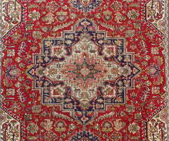 Hand Knotted Antique Tabriz Persian Rug, 240 x 332 cm (Clearance)