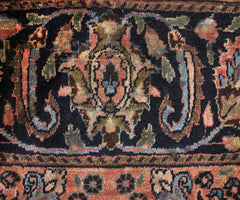 Hand Knotted Vintage Mashad Persian Rug, 298 x 370 cm (Clearance)