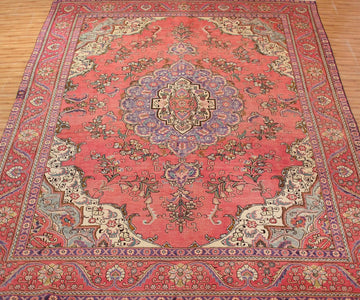 Hand Knotted Vintage Tabriz Persian Rug, 290 x 392 cm (Clearance)
