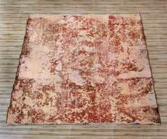 OVERDYED Hand Knotted Vintage Rug, 188 x 195 cm (Clearance)