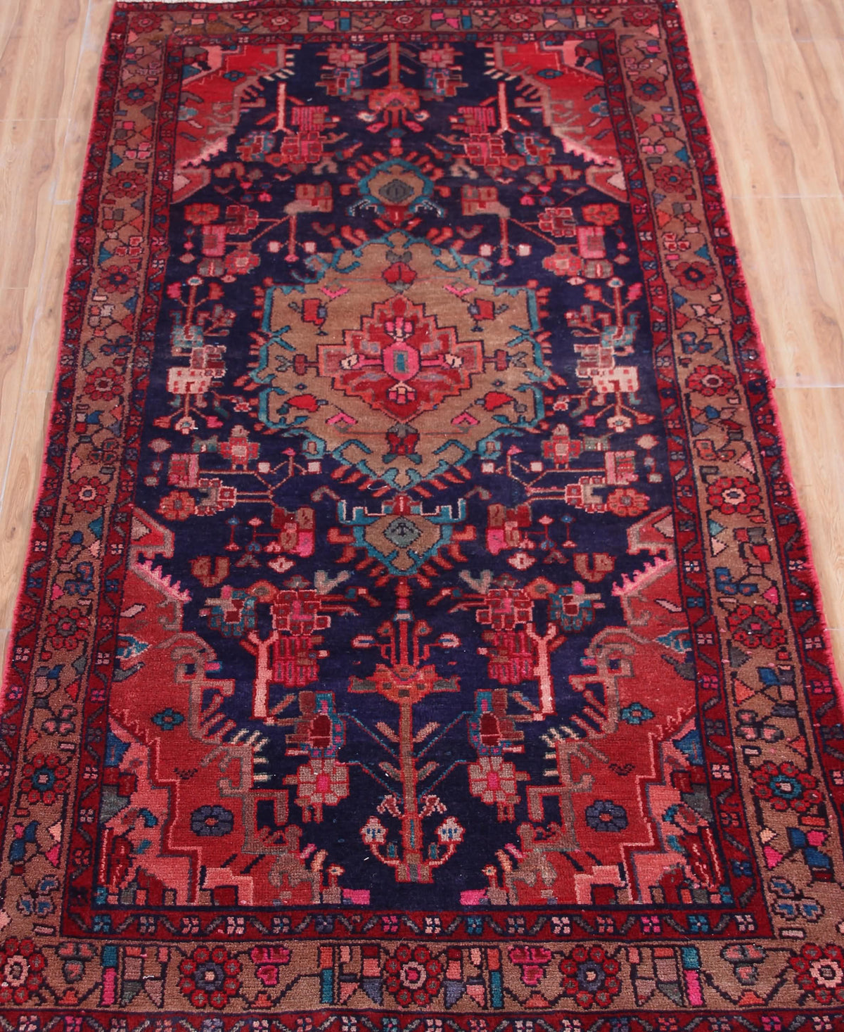 Hamadan Persian Rug, 106 x 230 cm