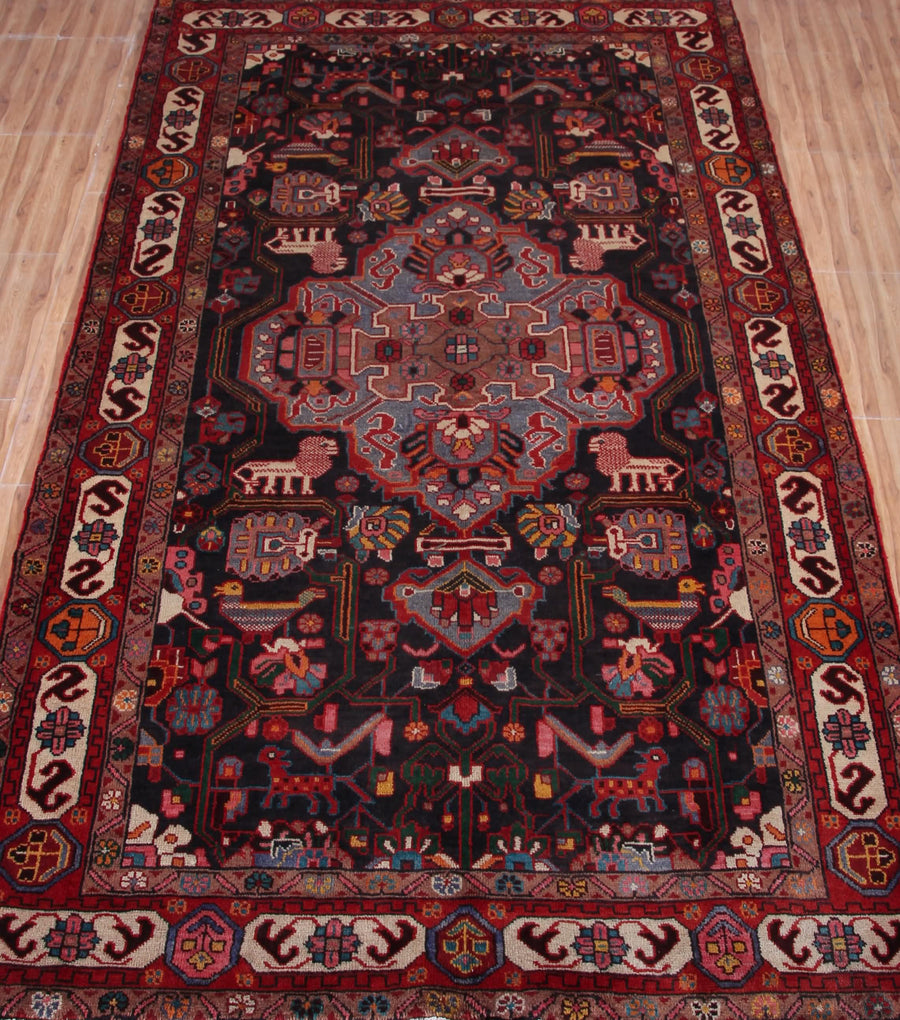 Nahavand Persian Rug – Midnight Menagerie