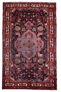 Nahavand Persian Rug – Midnight Menagerie