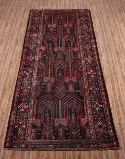 Baluchi Persian Runner, 110 x 272 cm