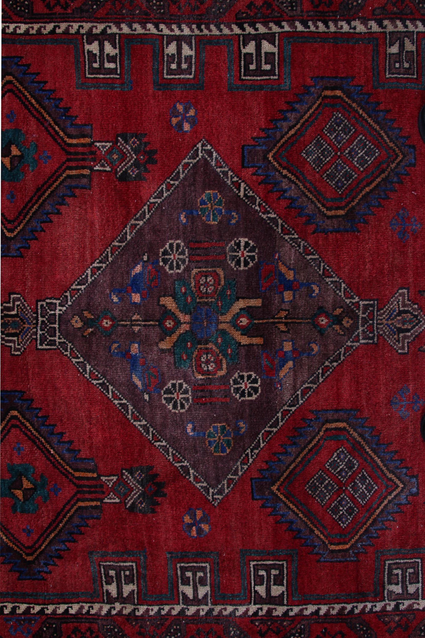 Vintage Baluchi Persian Rug – Rosewood Fade