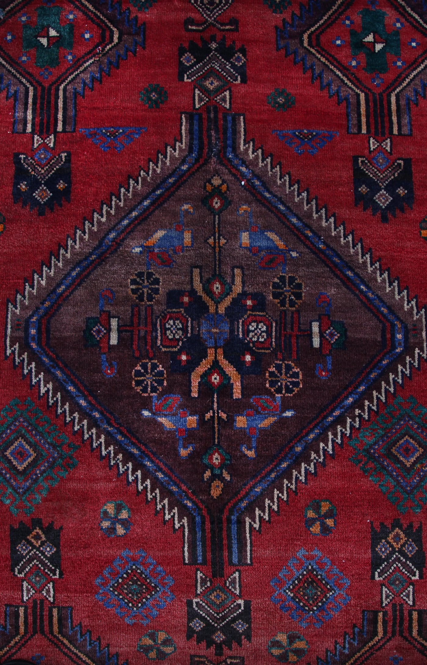 Vintage Baluchi Persian Rug – Rosewood Fade