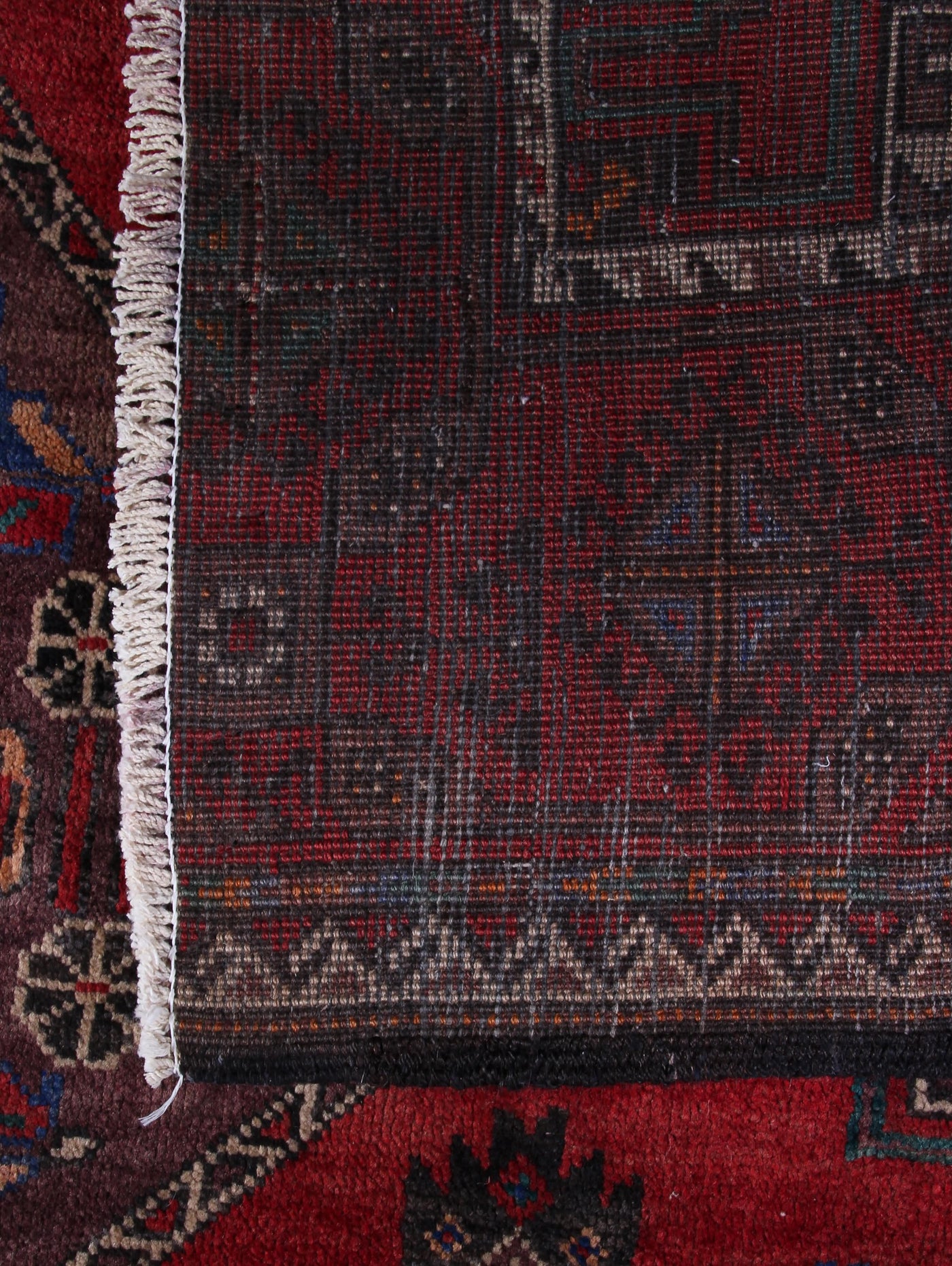 Vintage Baluchi Persian Rug – Rosewood Fade