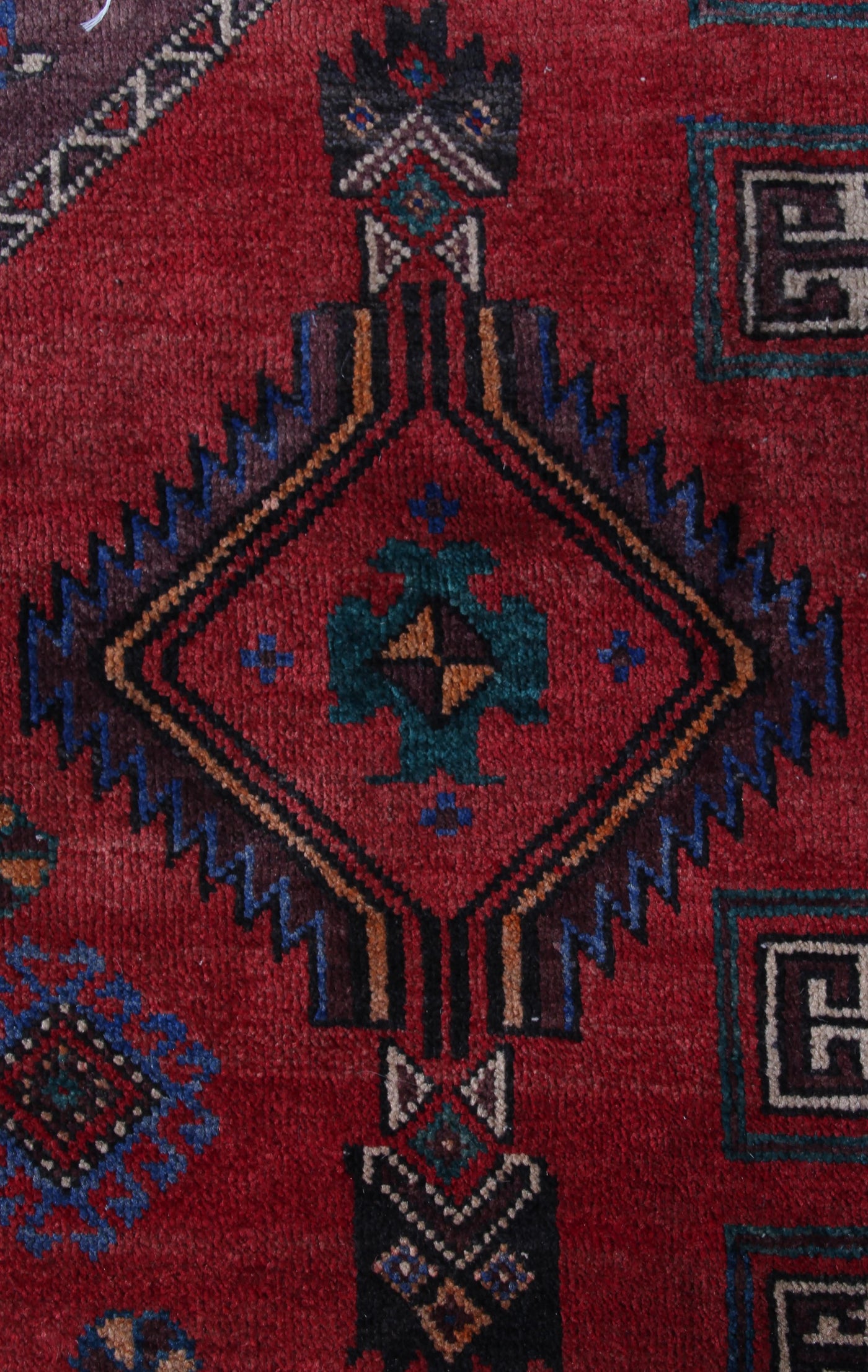 Vintage Baluchi Persian Rug – Rosewood Fade