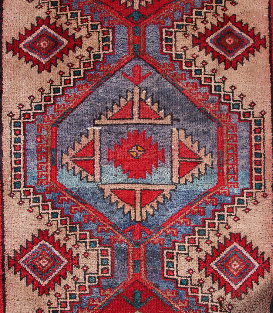 Ardabil Persian Rug, 108 x 235 cm