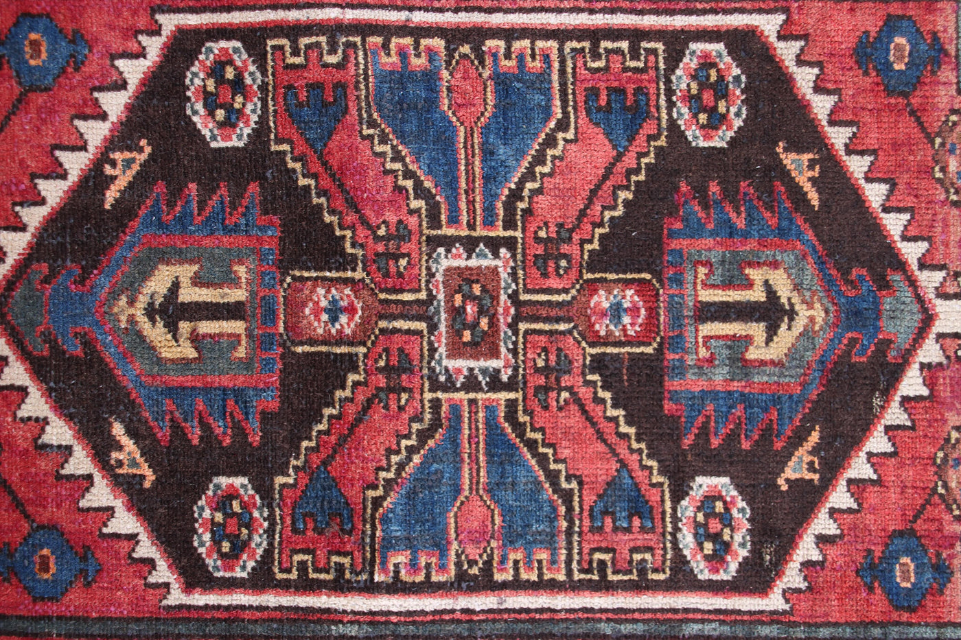 Vintage Zanjan Persian Rug – Marine Matrix
