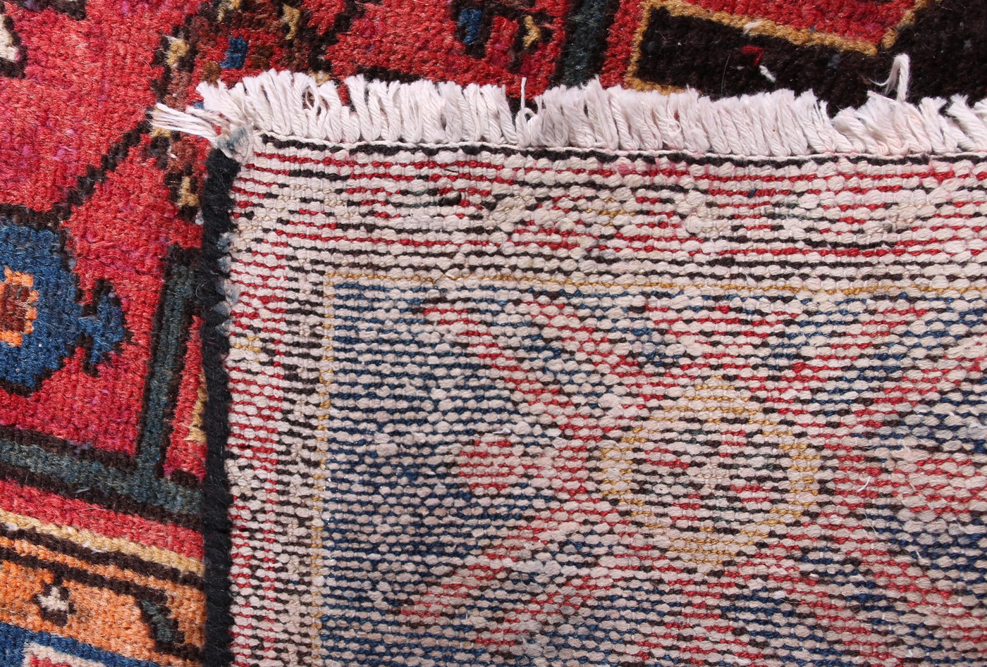 Vintage Zanjan Persian Rug – Marine Matrix