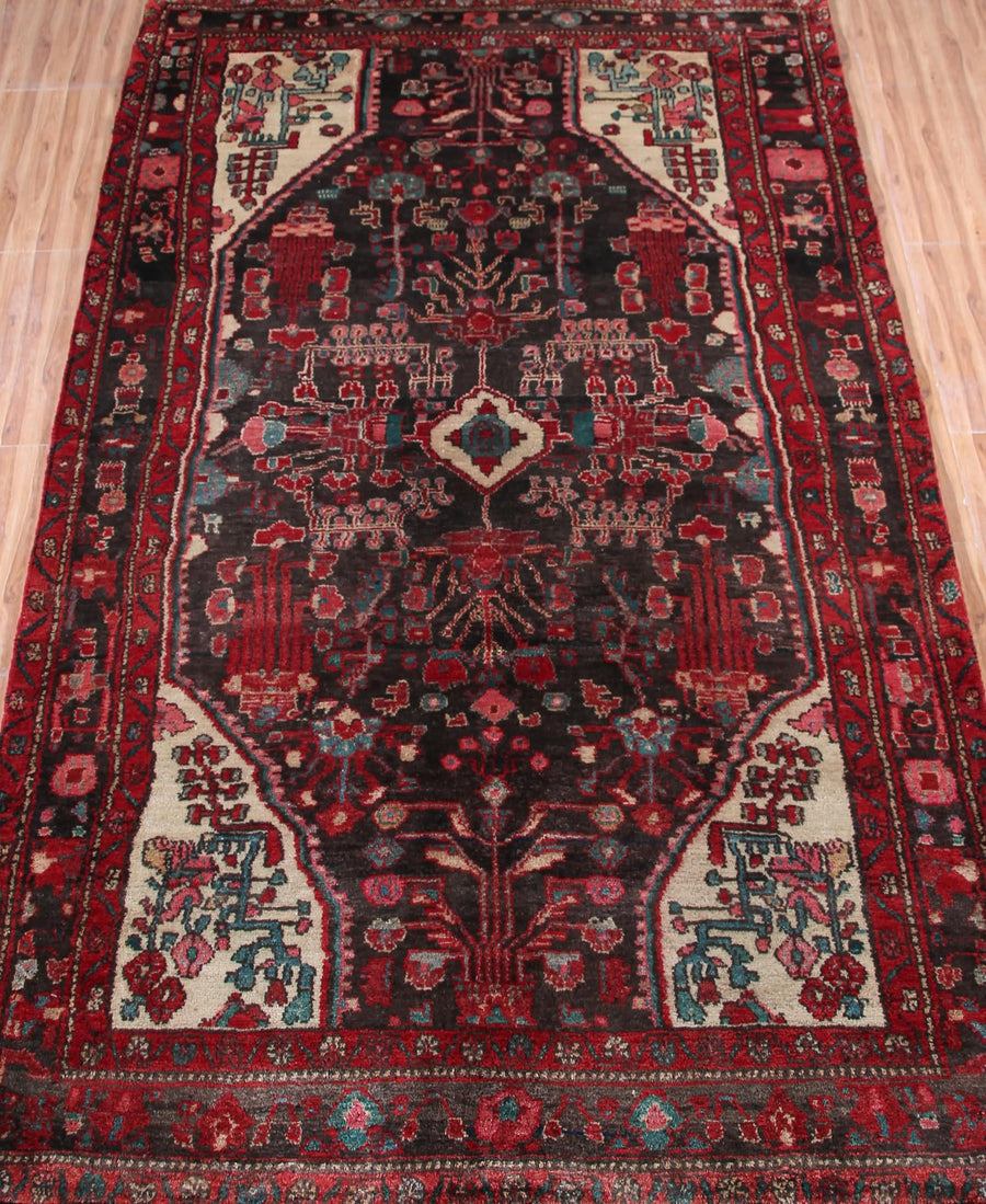 Nahavand Persian Rug – Chocolate Candelabra