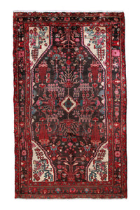 Nahavand Persian Rug – Chocolate Candelabra