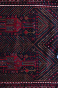Baluchi Persian Rug, 140 x 287 cm (Clearance)