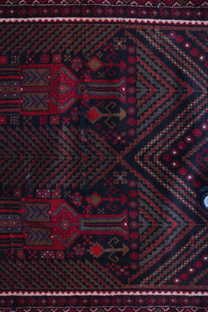 Baluchi Persian Rug, 140 x 287 cm (Clearance)