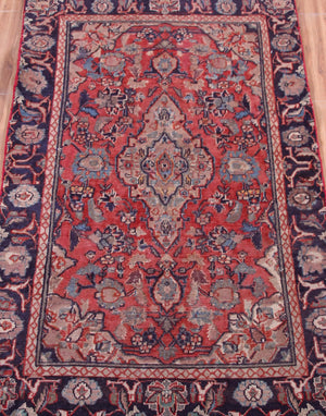 Kashan Persian Rug, 106 X 190 cm