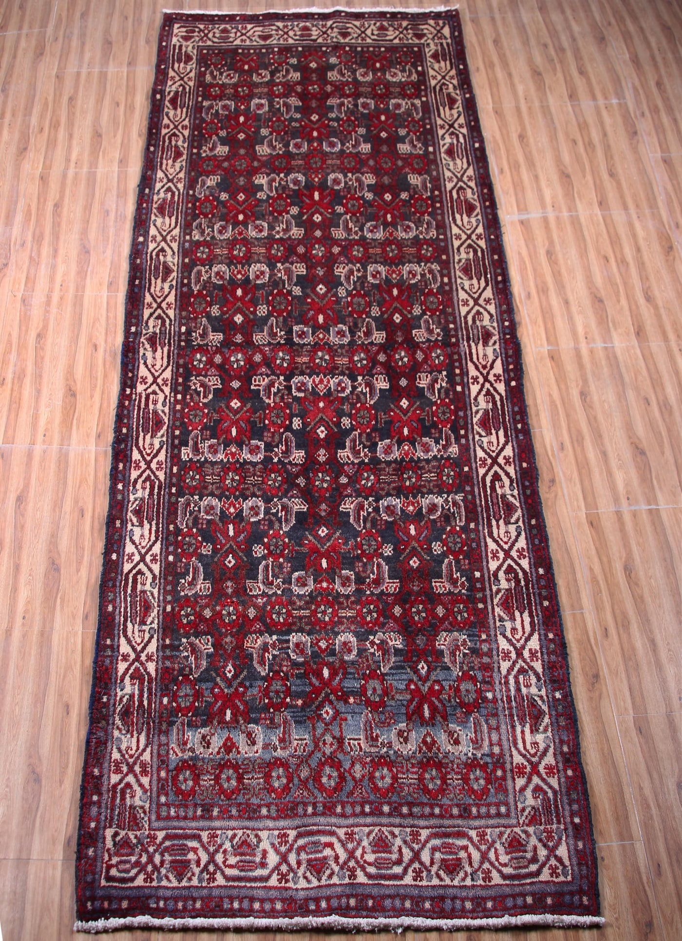 Vintage Arak Persian Runner Rug – Pomegranate Runway