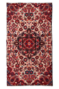 Hamadan Persian Rug, 102 x 198 cm