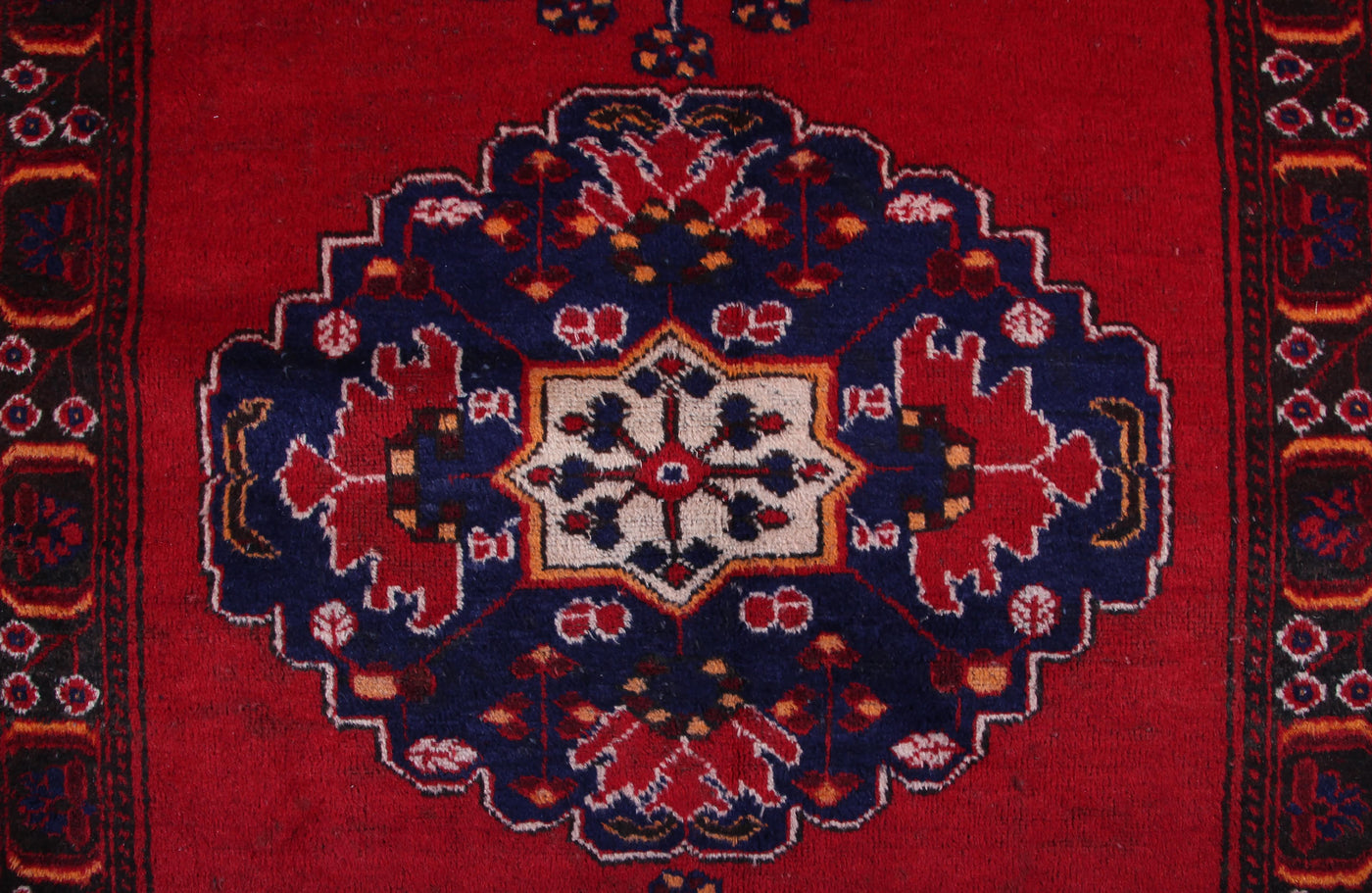 Vintage Ferdos Persian Rug – Ocean Aura