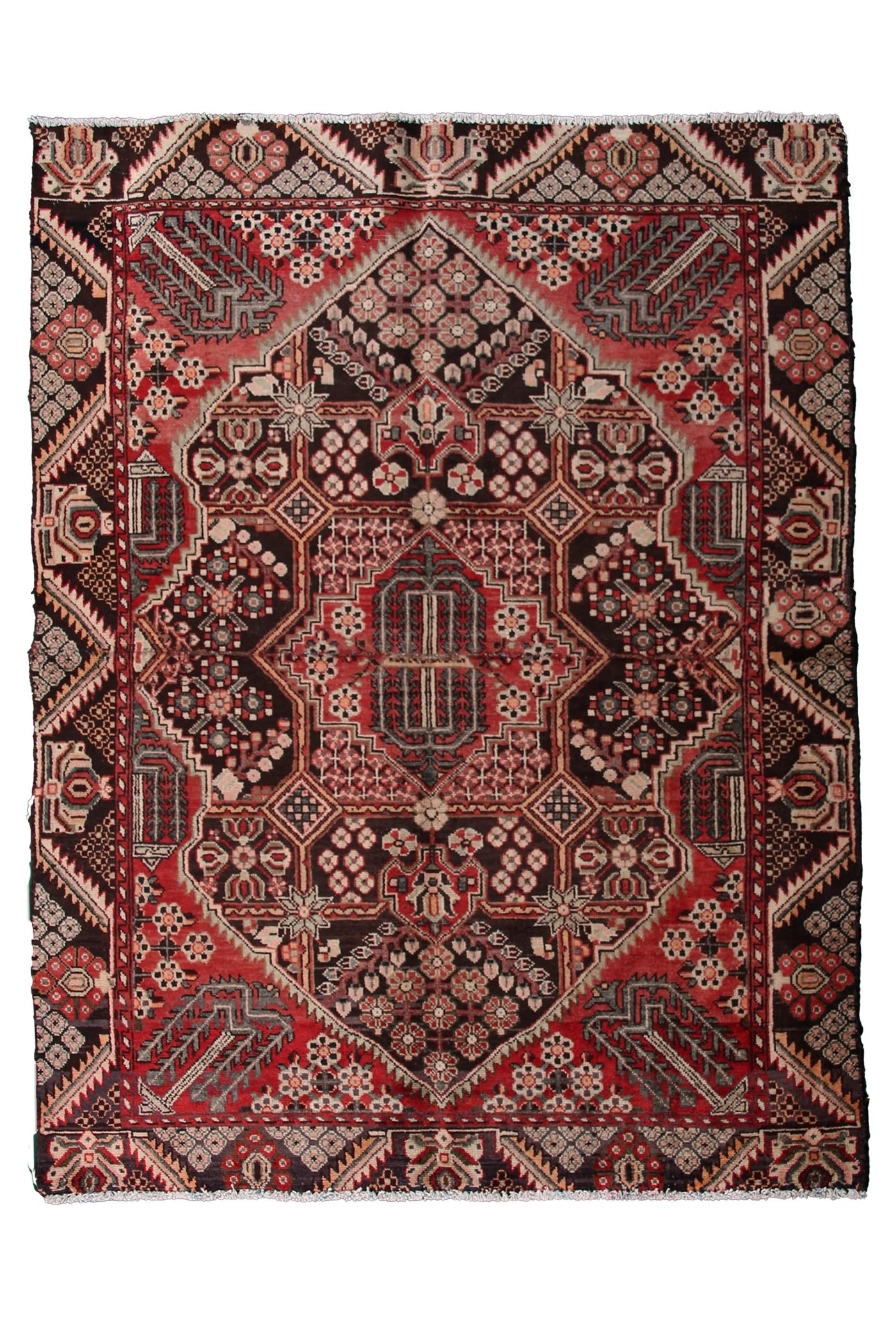 Vintage Saveh Persian Rug – Alabaster Matrix