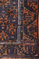 Baluchi Persian Rug, 73 x 137 cm