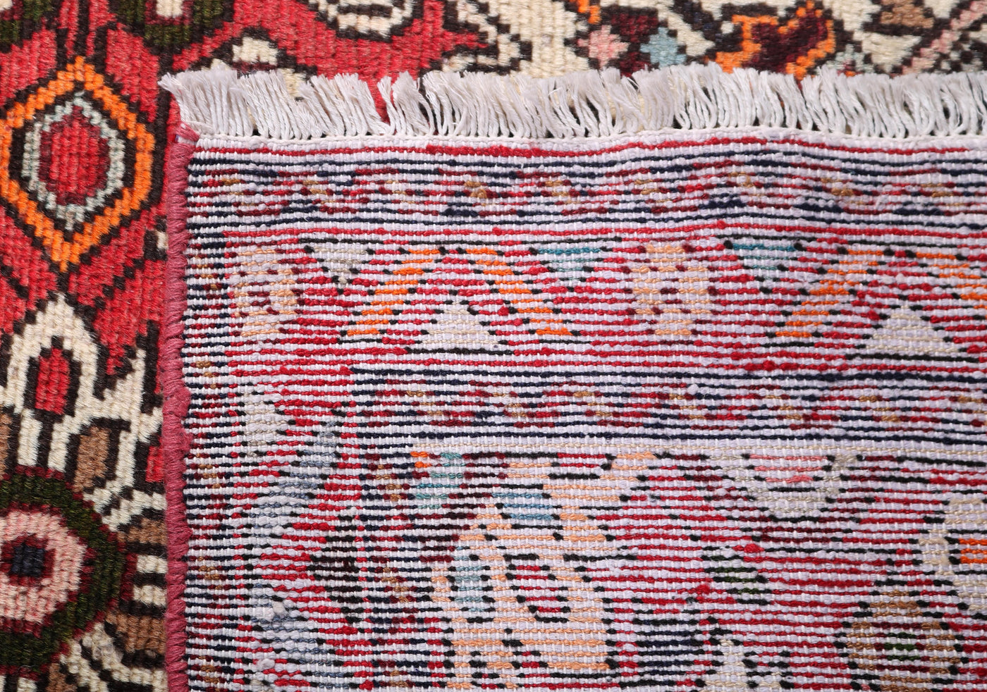 Vintage Saveh Persian Rug – Wine Matrix