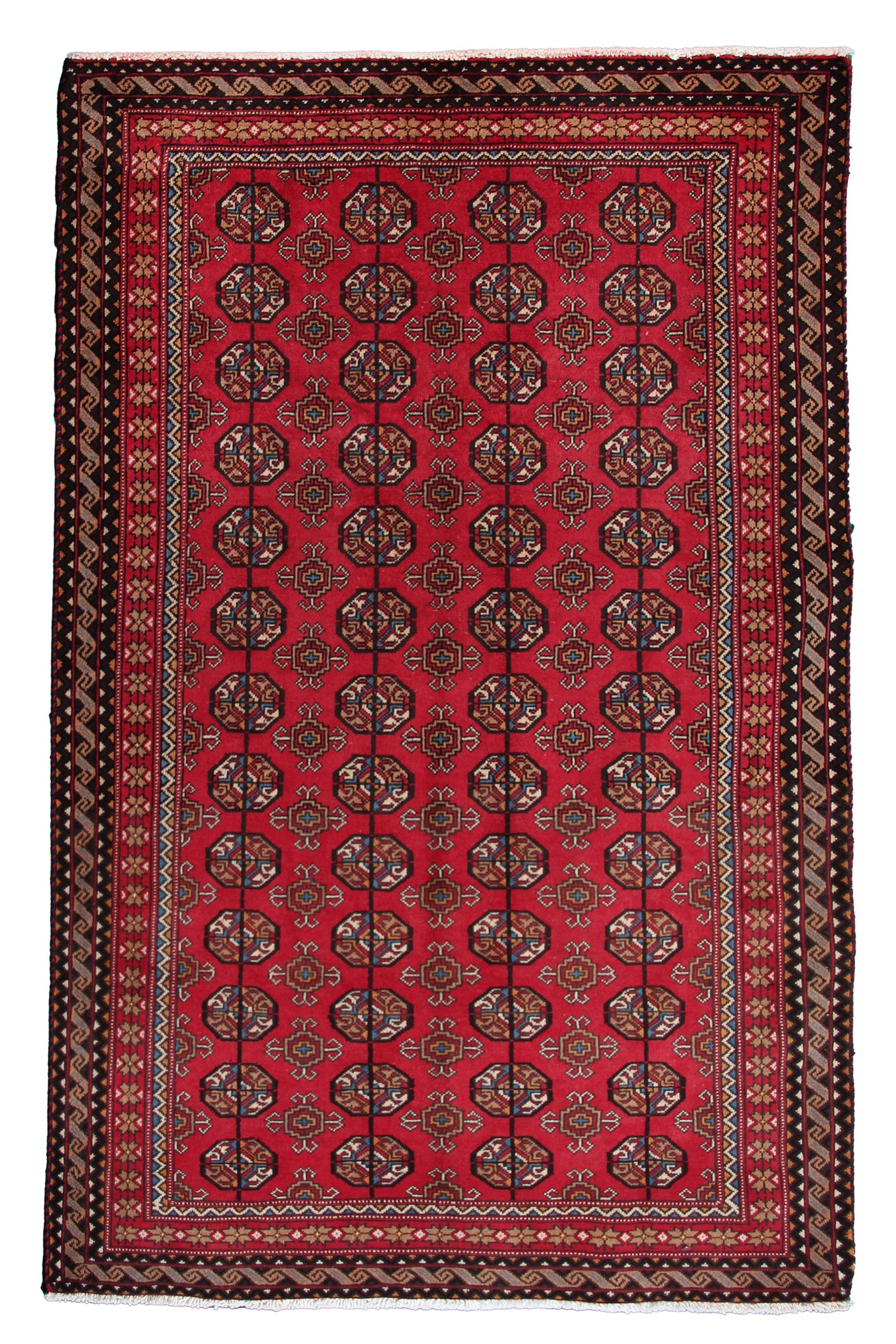 Vintage Baluchi Persian Rug – Rosewood Whisper