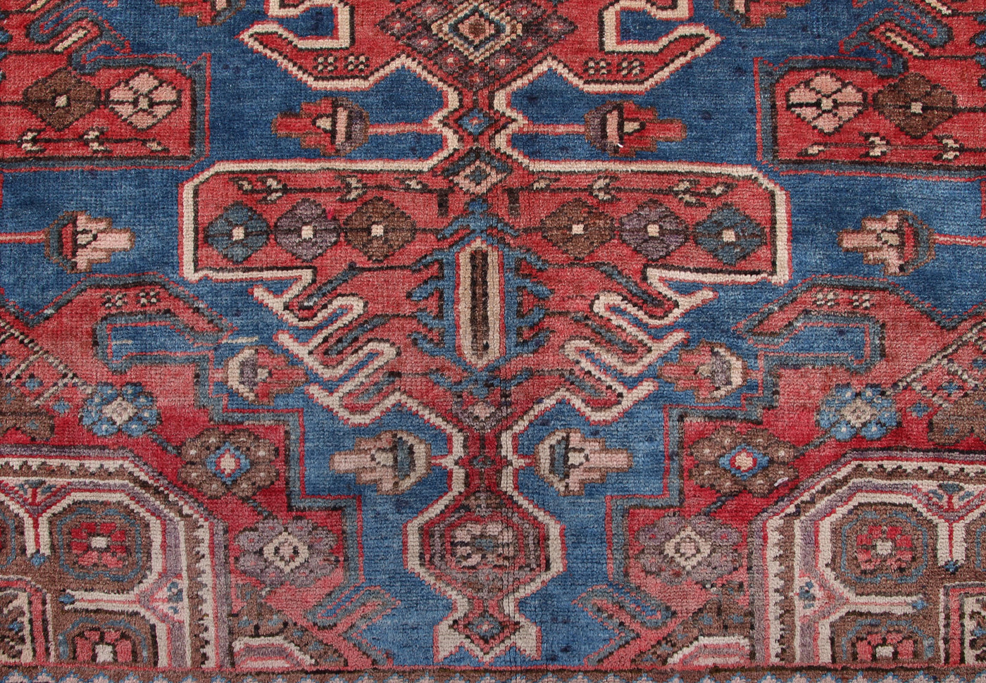 Vintage Bakhtiari Persian Rug – Cobalt Fade