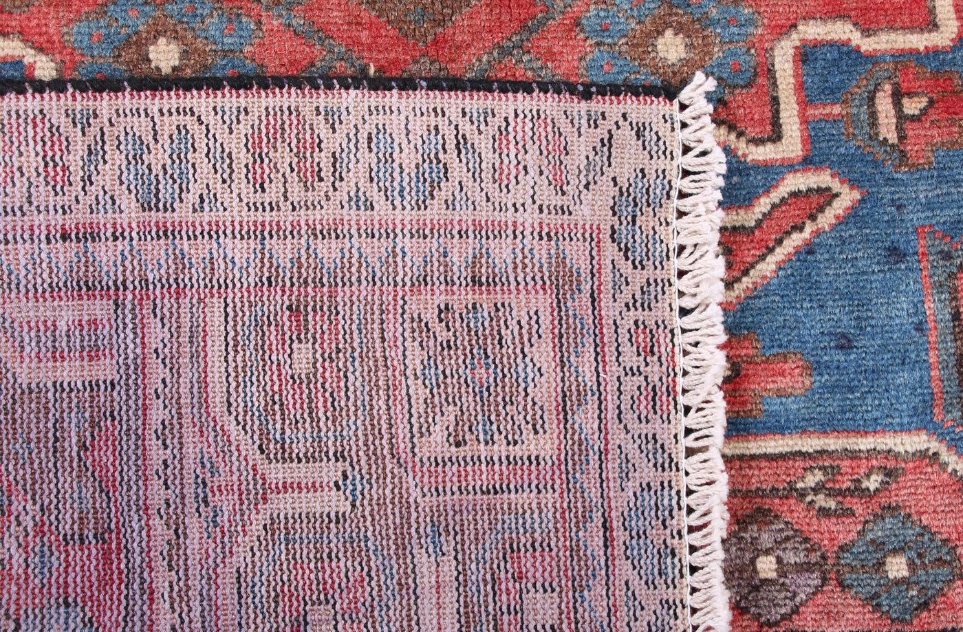 Vintage Bakhtiari Persian Rug – Cobalt Fade
