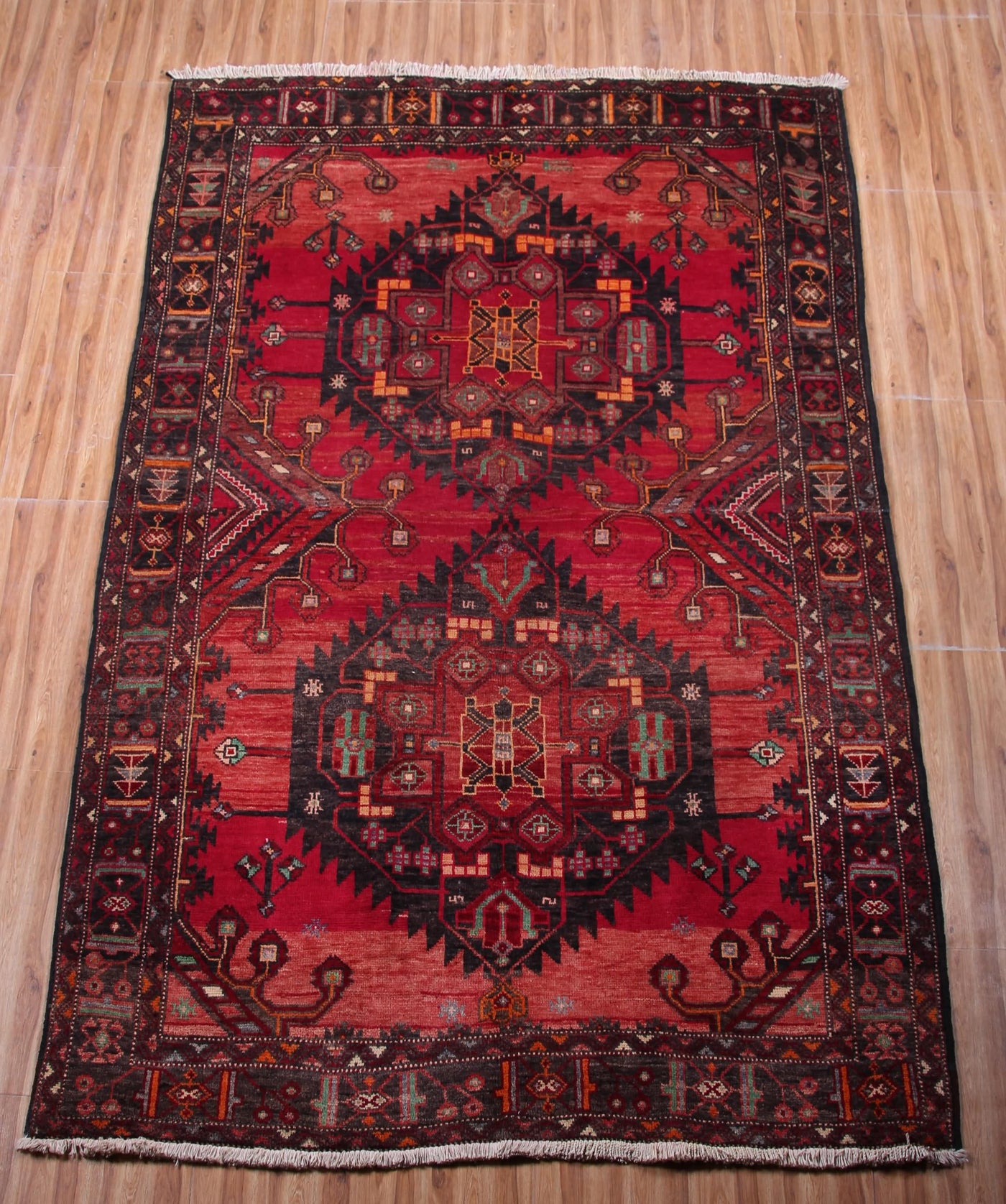 Vintage Lori Persian Rug – Pomegranate Whisper