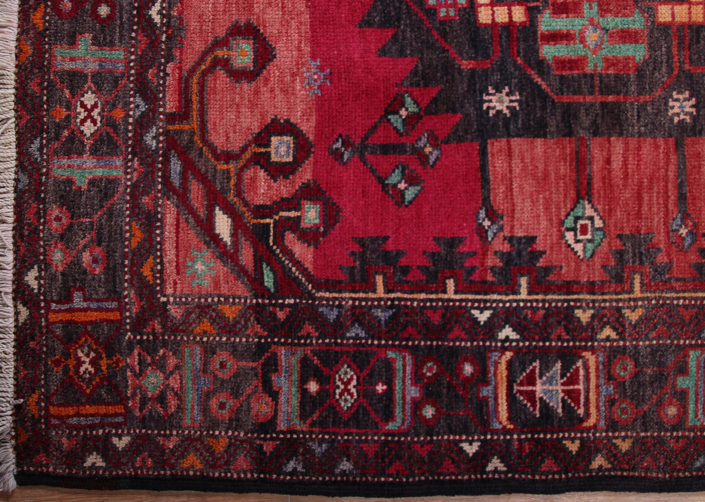 Vintage Lori Persian Rug – Pomegranate Whisper