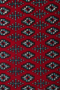 Turkmen Persian Rug, 90 x 140 cm