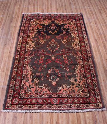 Hamadan Persian Rug, 100 x 158 cm