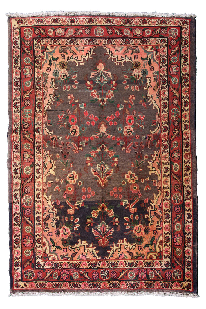 Hamadan Persian Rug, 100 x 158 cm