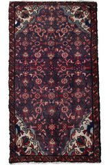 Hamadan Persian Rug, 75 x 152 cm