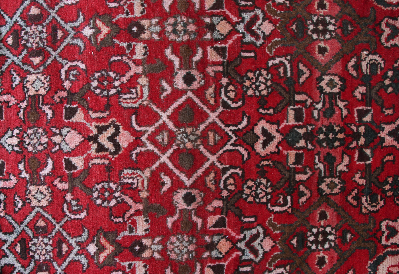 Vintage Hamadan Persian Runner Rug – Bone Bands