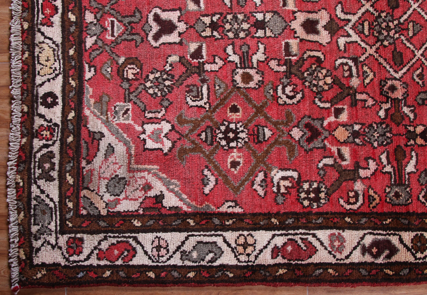 Vintage Hamadan Persian Runner Rug – Bone Bands