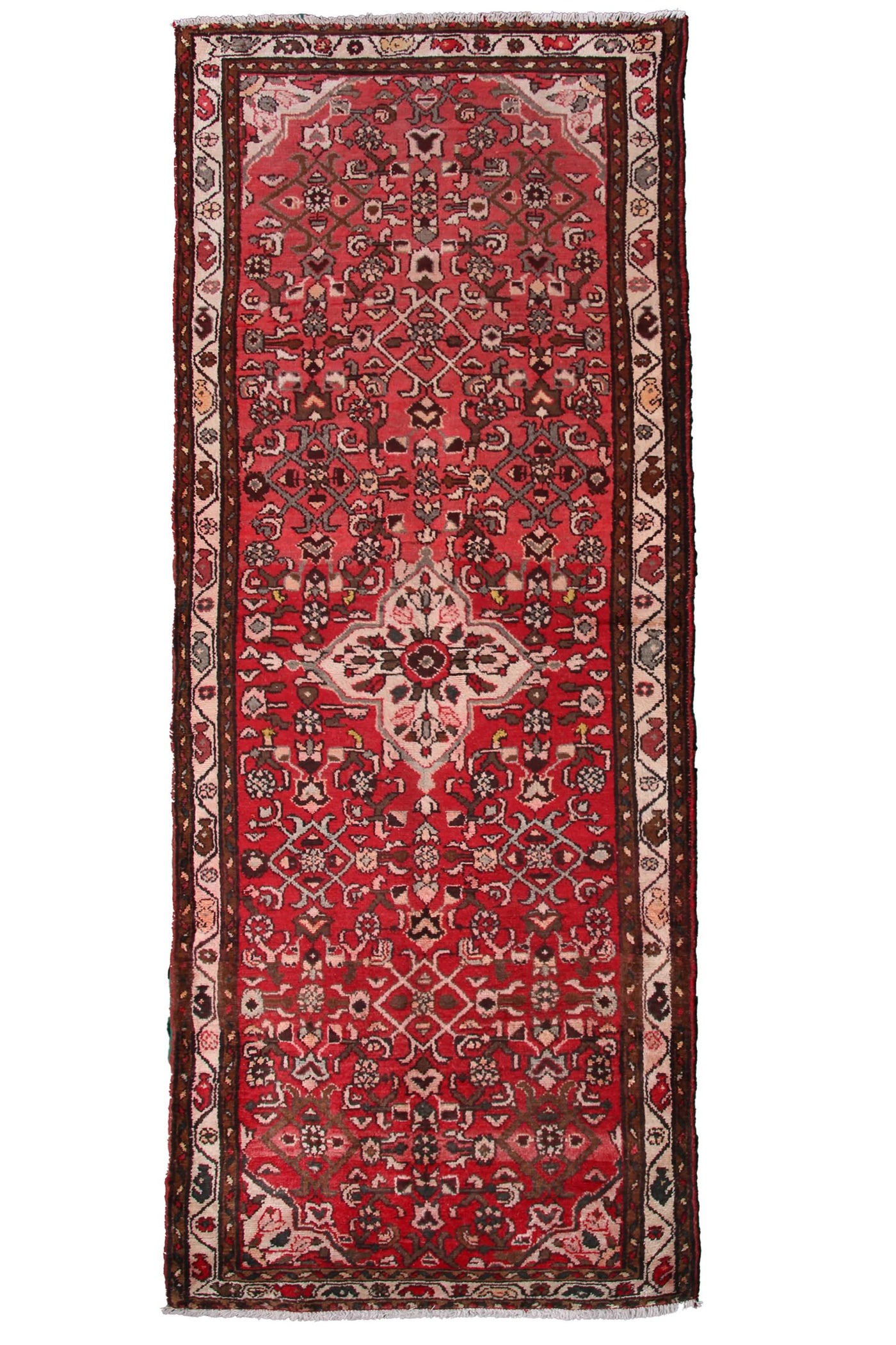 Vintage Hamadan Persian Runner Rug – Bone Bands