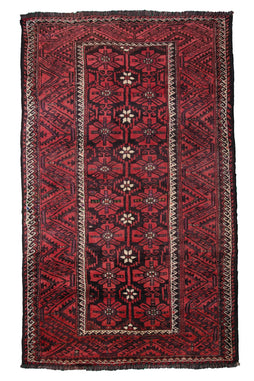 Baluchi Persian Rug, 142 x 237 cm